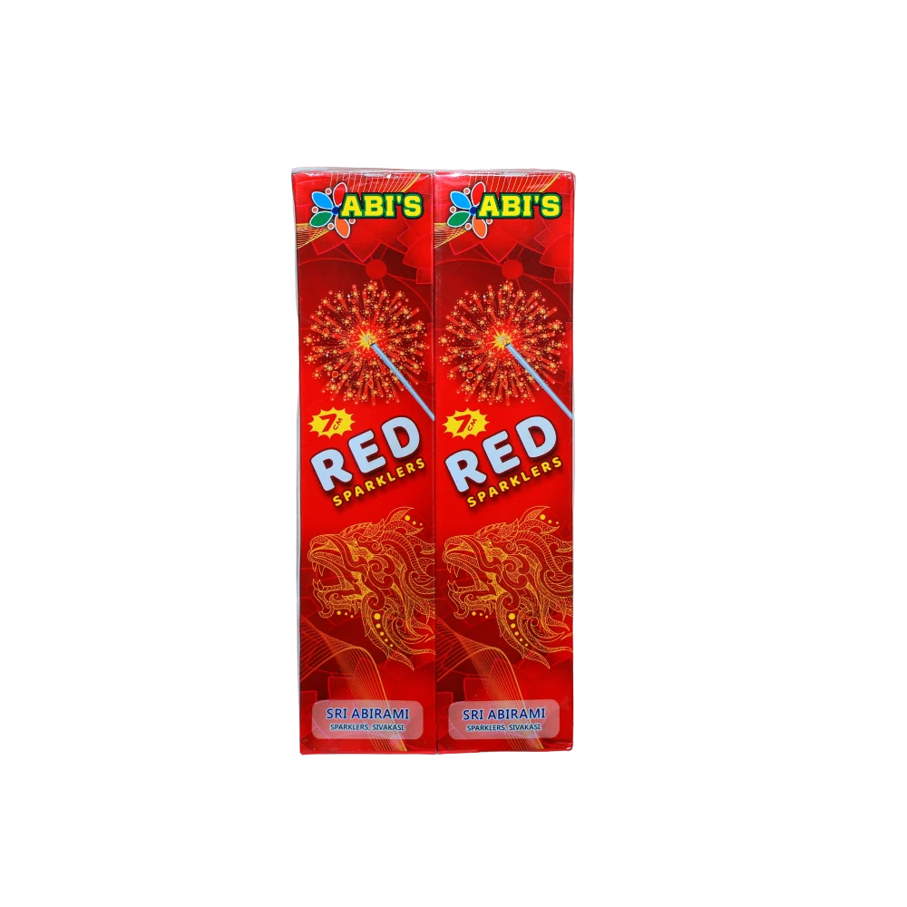 7 Cm Red Sparklers image